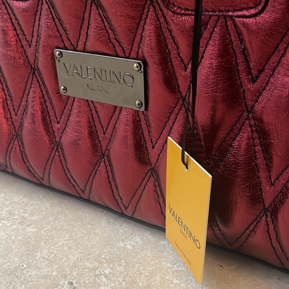 Red Limited Edition Valentino by Mario Valentino Handbag - Picture 3 of 17